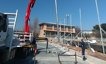 steel poles and mast solutions